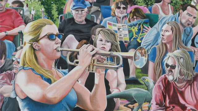 Trumpetess by John Houseman