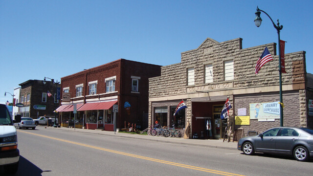 MAIN STREET, COLFAX. Attractions to an area can range from shops to benches, but they all work together to make a space work.