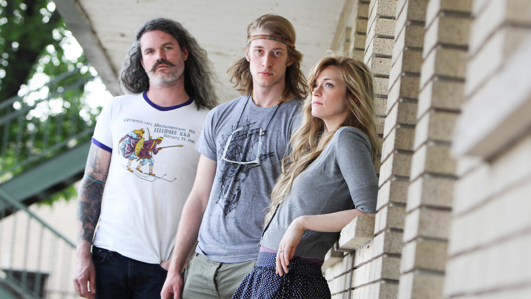 GIVE IT UP FOR JONNY AND THE VENTRICLES! Eau Claire indie rock band Heart of the Heart is, from left, Jonathan Seeley, Adam Thoms, and Alyssa Thoms.
