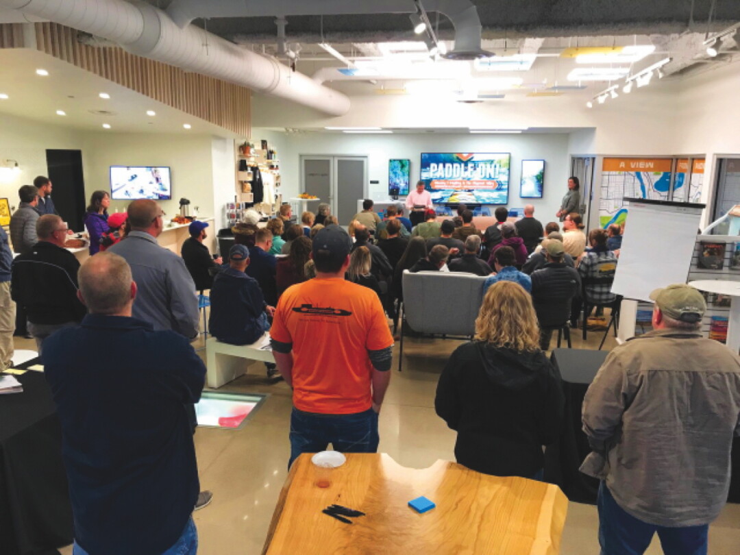 Nearly 60 people provided insight into how our community can utilize the Eau Claire River at the Visit Eau Claire Experience Center on Oct. 16 during an open Forum.