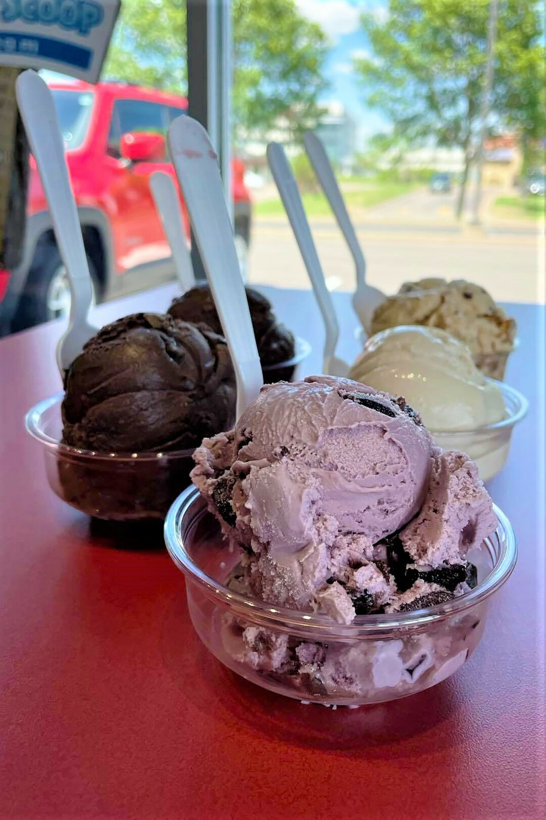 MONSTROUS SCOOPS. Monster Scoop Ice Cream is a relatively new addition to the Chippewa Valley ice cream scene, as it opened in 2021 in both Chippewa Falls and Eau Claire. (Photo by Kellie Williams)