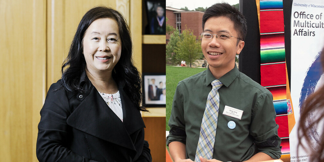 Dr. Kaying Xiong (left) and Dang Yang were recently included on a list of Wisconsin’s 34 Most Influential Asian American Leaders.