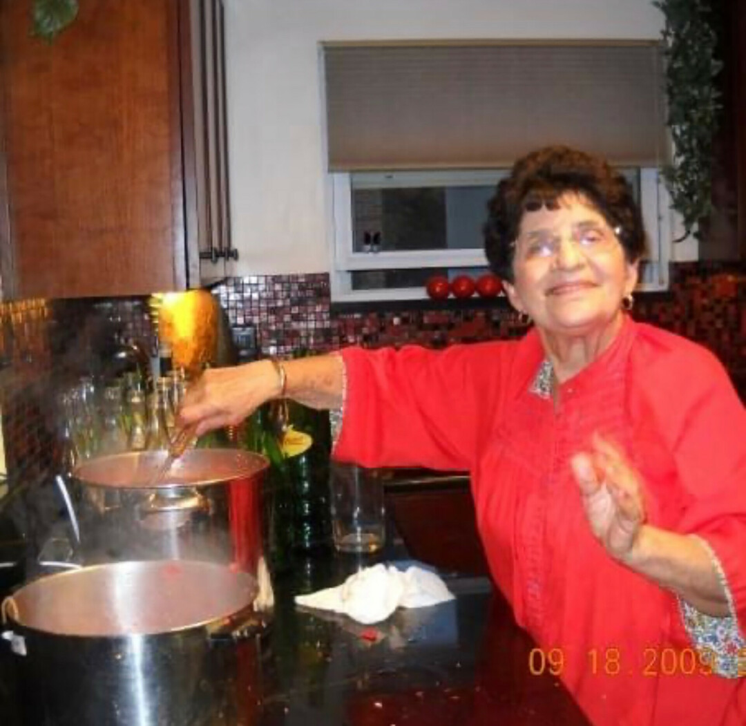 Keiser's grandmother, Lilly (pictured), planted the pasta passion within her family.