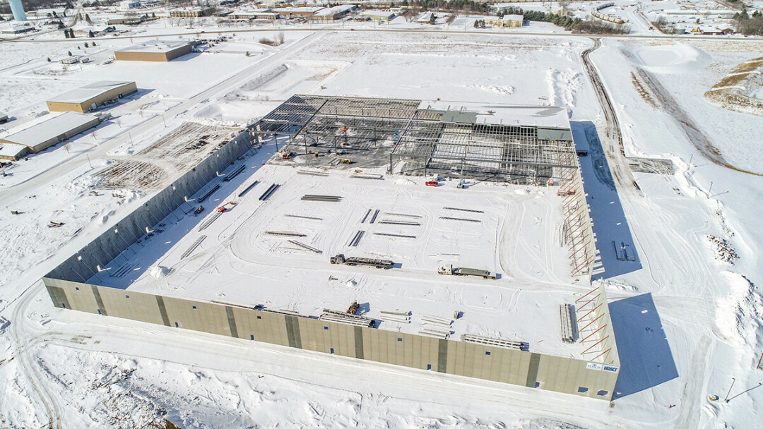 BIG FOOTPRINT: Hoeft Buildings is working on a new 425,000-square-foot fulfillment center for Mason Companies. (Submitted photo)