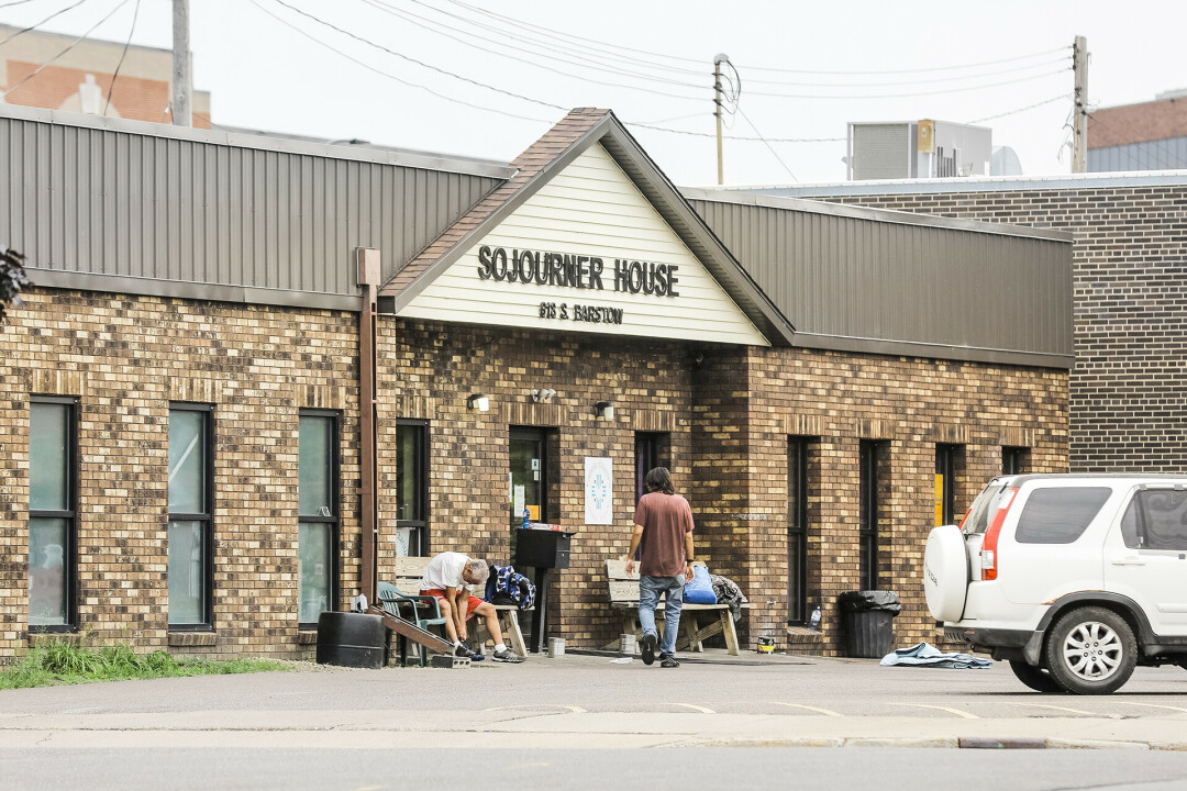 "HOUSING IS A HUMAN RIGHT."  Sojourner House provides overnight shelter, but there is currently no safe place to go during the day for the homeless. The Chippewa Valley Day Resource Center Steering Committee hopes to bring a day center to the Valley.
