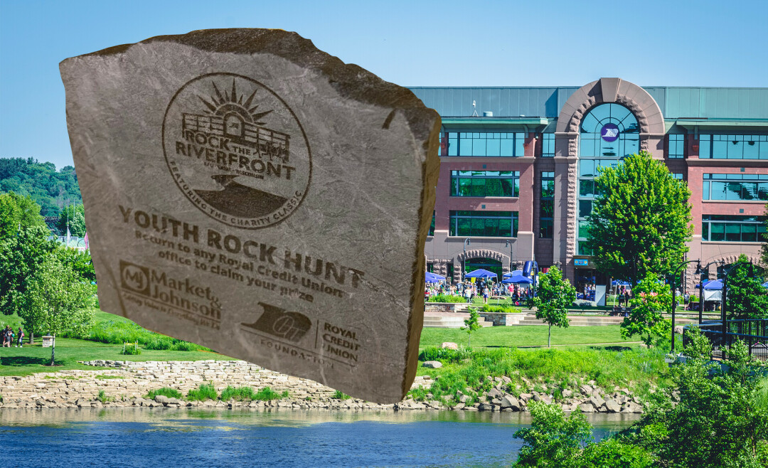 OH, IT'S ON! The Youth Rock Hunt as part of the annual Rock the Riverfront-Charity Classic is officially underway with 8 chances for kiddos to win big!