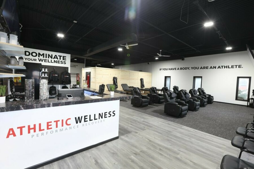 ATHLETIC AUTHORITY. Vince Furby opened Athletic Wellness as a space for athletes to come and recover their bodies to prevent injuries. (Photos via Athletic Wellness's Website)