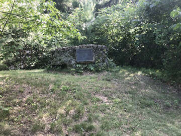 If you know where to look, you can find a rare Native American effigy mound in Wakanda Park. (Photo by Tom Giffey)