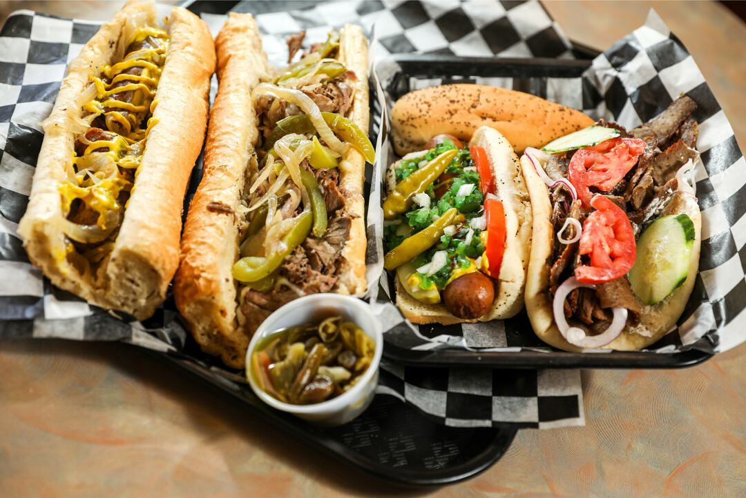 BANG FOR YOUR BEEF. B.B.G.'s in Chippewa Falls recently opened and is already makin' waves with its bursting beef, burgers, and gyros.