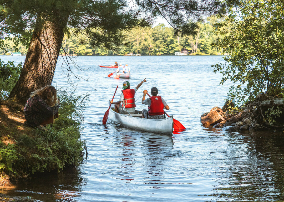 CAN YOU CANOE? If you spent a summer or two at Camp Manitou during your formative years, the answer is probably 