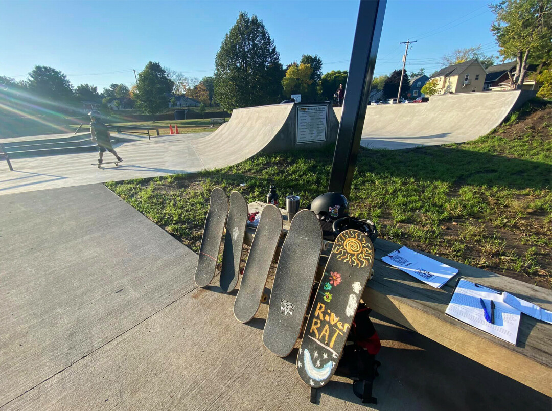 SKATING FOR ALL. The Eau Claire Skaters Association recently launched community classes to teach people of all ages how to skateboard. (Photos via Facebook)