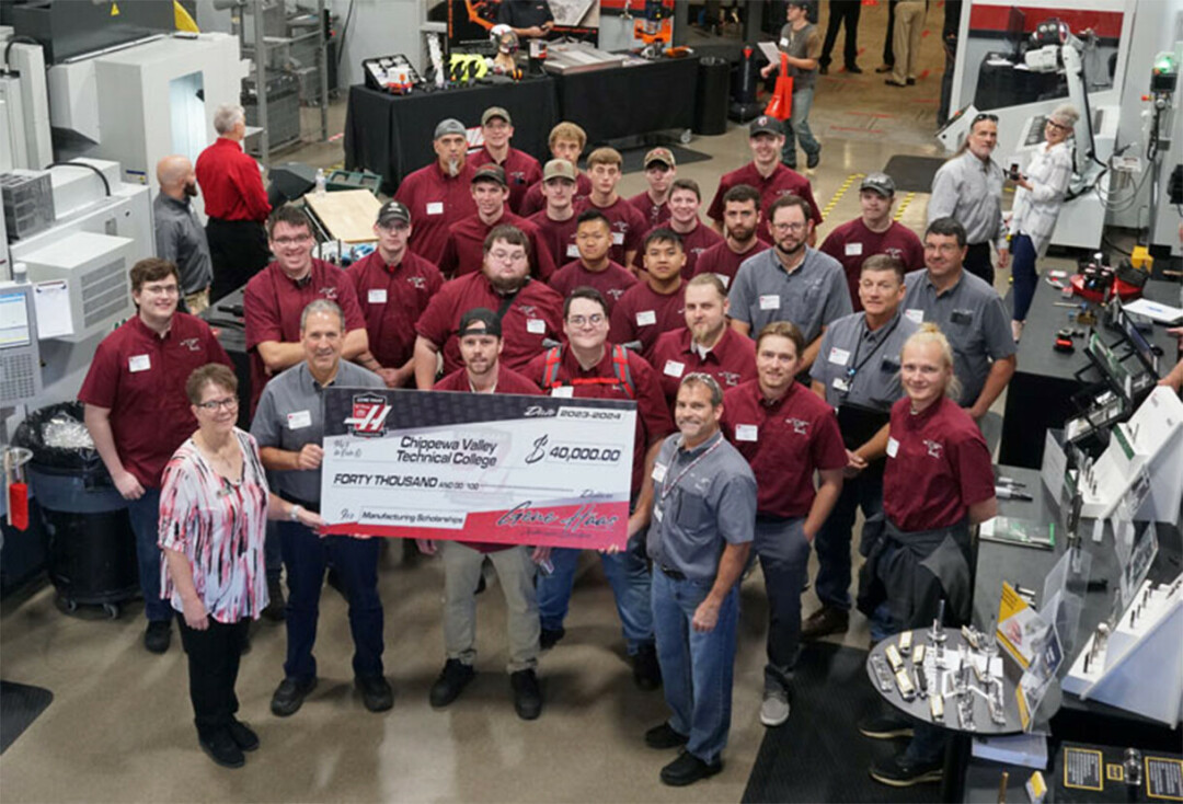 MORE FOR MANUFACTURING STUDENTS. CVTC was awarded $40K in grants to offer more financial support to the Manufacturing programs' students. (Submitted photo)