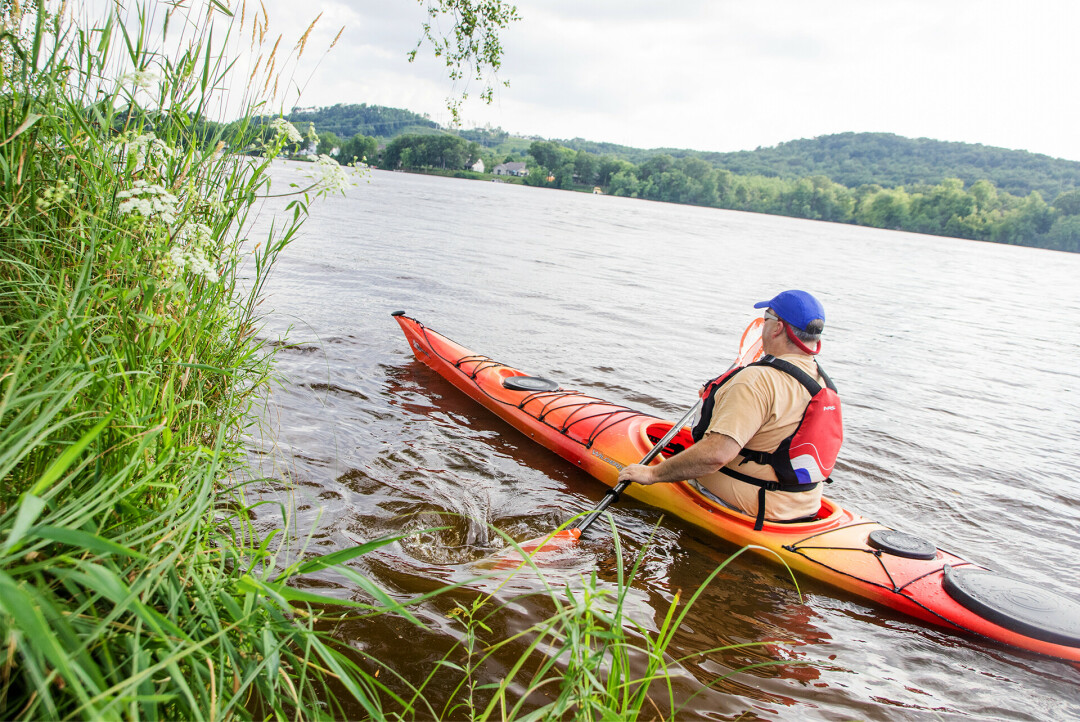 GRAB A PAL AND GO PADDLE. The City of Menomonie, Menomonie Parks & Recreation, and Explore Menomonie have partnered to offer four rentable kayaks off of Lake Menomin.