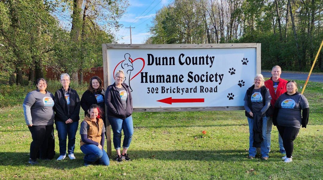 LOVE IN DUNN. The Dunn County Humane Society has been a community resource since 1993, and there's no stopping in sight as they continue to care for animals. (Photo via Facebook)