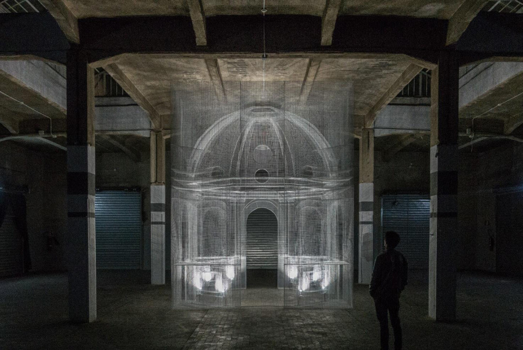 The work of artists Edoardo Tresoldi (above) and Gregory Euclide (below) will be featured amongst the 26 art installations planned for this year’s Eaux Claires Music & Arts Festival.