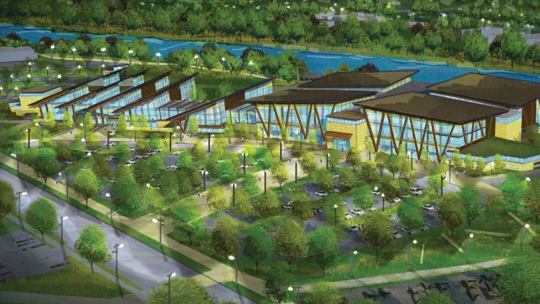The proposed Sonnentag Event and Recreation Complex
