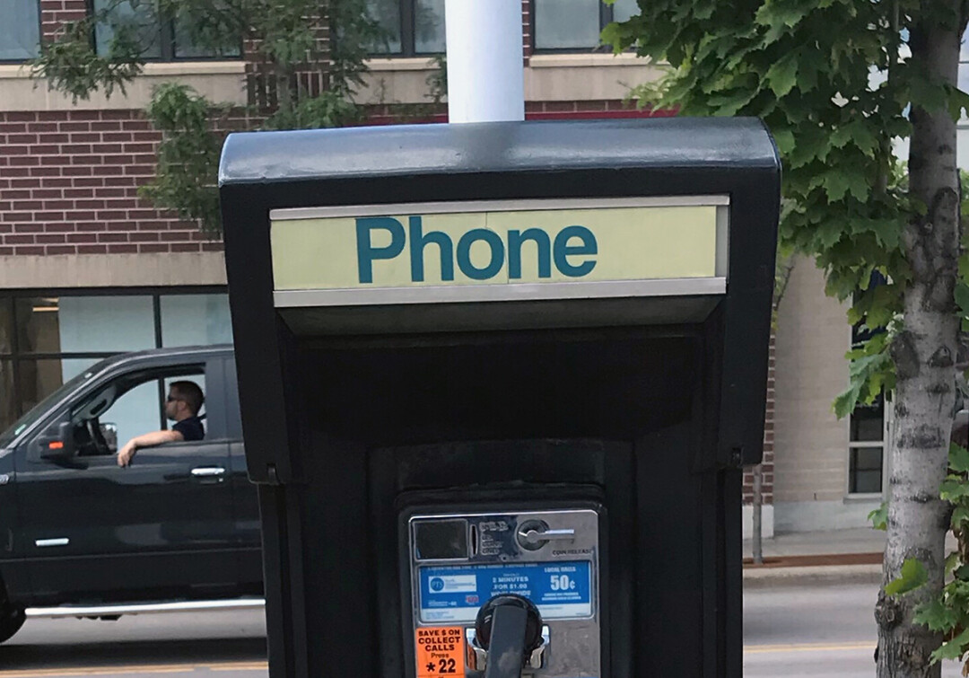 Above: Phone.