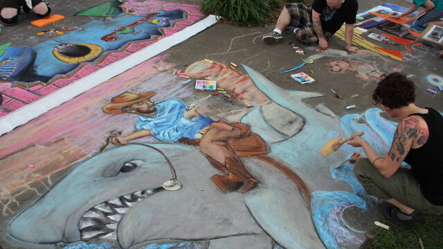 Swimming through another Chalkfest.
