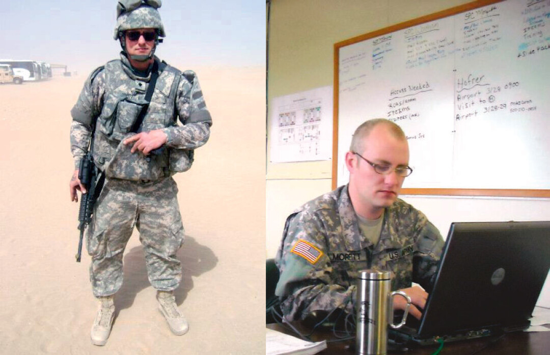 Scott Morfitt served in Iraq with the Minnesota Army National Guard’s 34th Infantry Division.