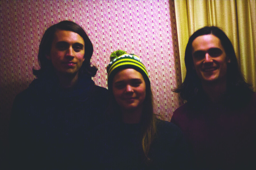 IDLE SMILES. The members of Idle Empress (from left: Elliot Heinz, Lauren Anderson, Josh Frederick) already have a very strong songwriting voice behind their debut tunes.