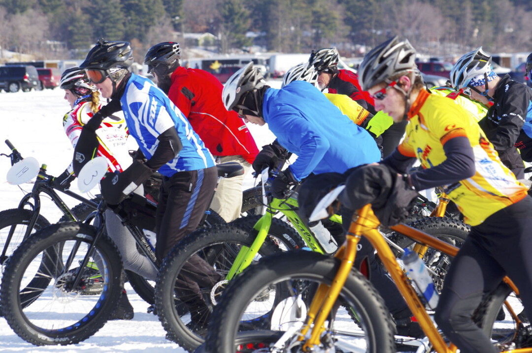 tire race at 2015’s Northwest Wisconsin Winter Fest & Games.