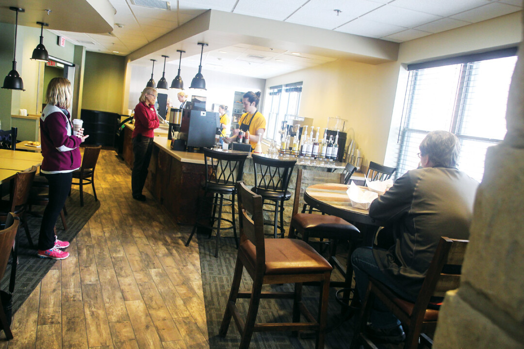 SAME SPACE, NEW NAME. High Bridge Coffee inside the Wissota Health and Regional Vent Center in Chippewa Falls is now a third location for The Goat Coffee House. The new owners will honor gift and punch cards until July 15.