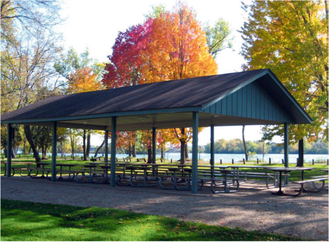 North Pavilion in Riverview Park