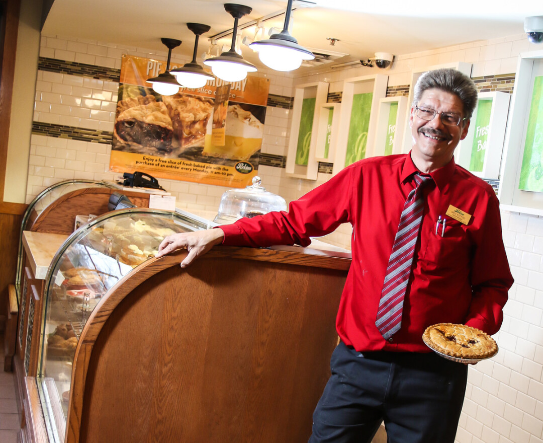 AN UPPER CRUST CAREER. Greg Kotecki has worked at Perkins for 40 years, most of them in Eau Claire.