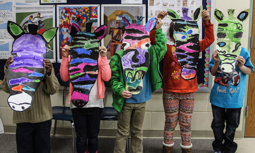 ART FINDS A WAY. Flynn Elementary School in Eau Claire will soon begin a new program  to bring local artists into the classroom to teach. The program is possible through a generous donation.