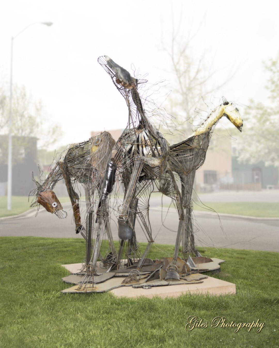 Best of Show-Other Materials: “Tres Caballos” by Terry Meyer