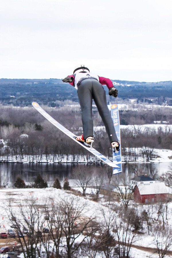 Silvermine Ski Jump, Eau Claire. Photo: Andrea Paulseth