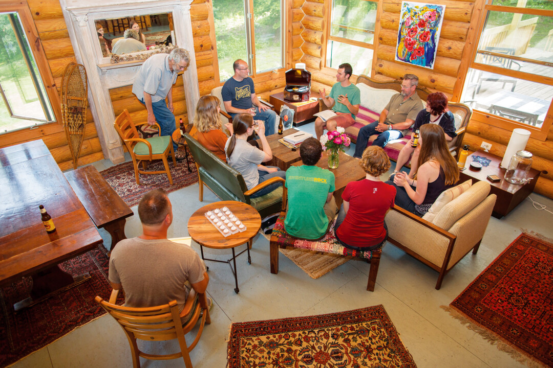 Chippewa Valley Writer's Guild summer retreat at the 