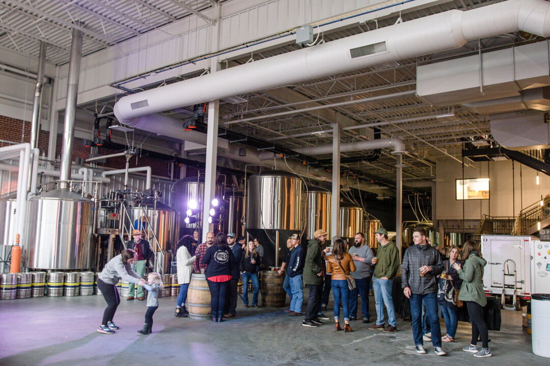 MAKING IT NEW. The Brewing Projekt, 1807 N. Oxford Ave., is an example of the kind of “maker” development the city would like to see in the Cannery District.