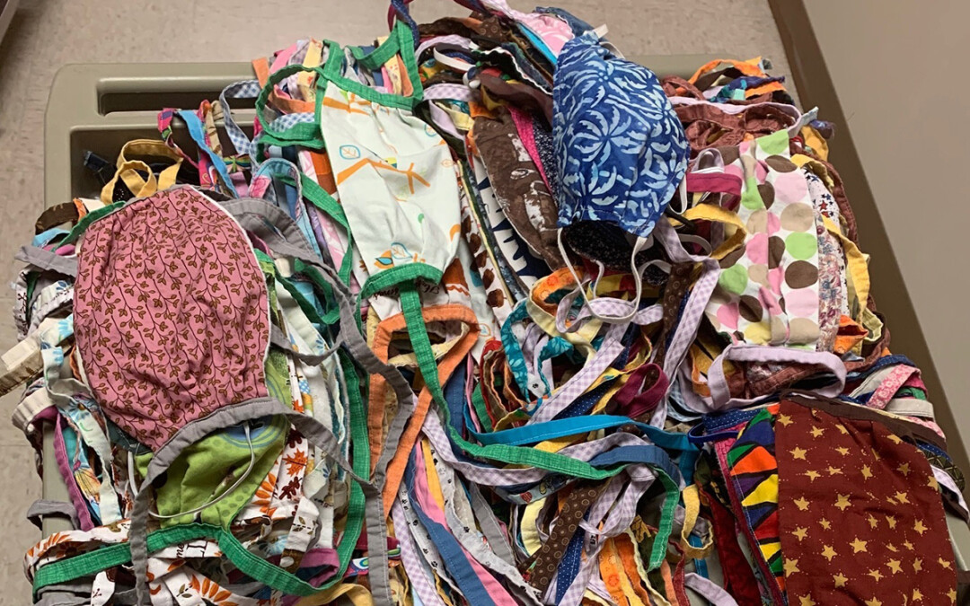 Masks donated to Mayo Clinic Health System. (Submitted photo)