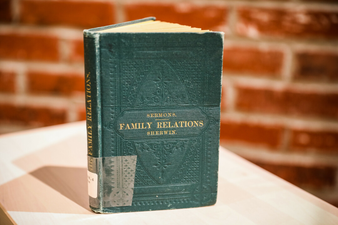 Many of the oldest books are religious, and one of the oldest books in the Chippewa Valley Museum's collection just so happens to also be a religious text. 