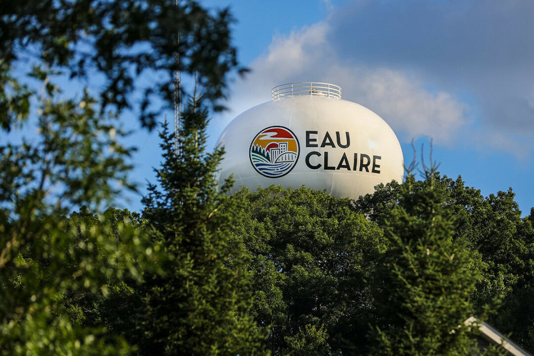 NEW PAINT JOB, NEW LOOK. The City of Eau Claire unveiled a colorful new logo back in January, and it’s begun to pop up in all kinds of places. Most recently, it appeared on the side of the city water tower on Oak Knoll Drive on the city’s south side as part of an upgrade project.