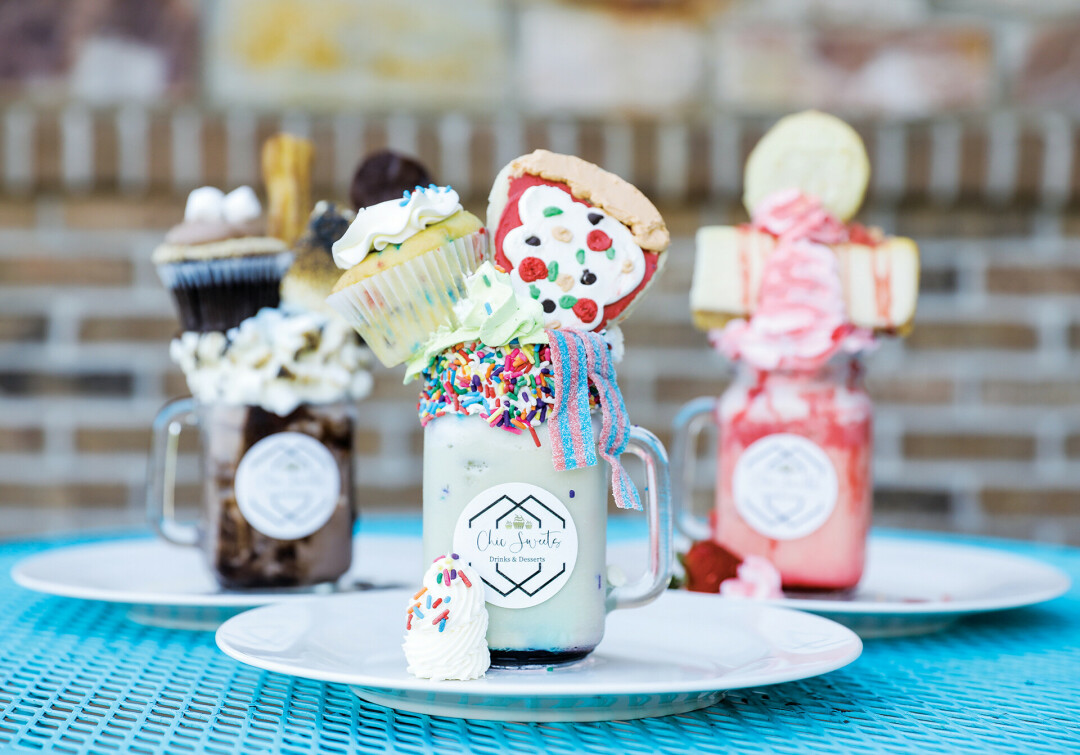 TALK ABOUT A SWEET TOOTH. Chic Sweets Desserts owner Farrah Michaela is the mastermind behind the unique, wildly decadent loaded shakes taking over the Chippewa Valley.
