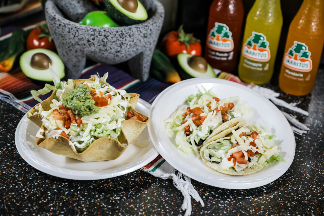 NACHO AVERAGE RESTAURANT. Plaza Aztecca brings their mexican cuisine to the Oakwood Mall.