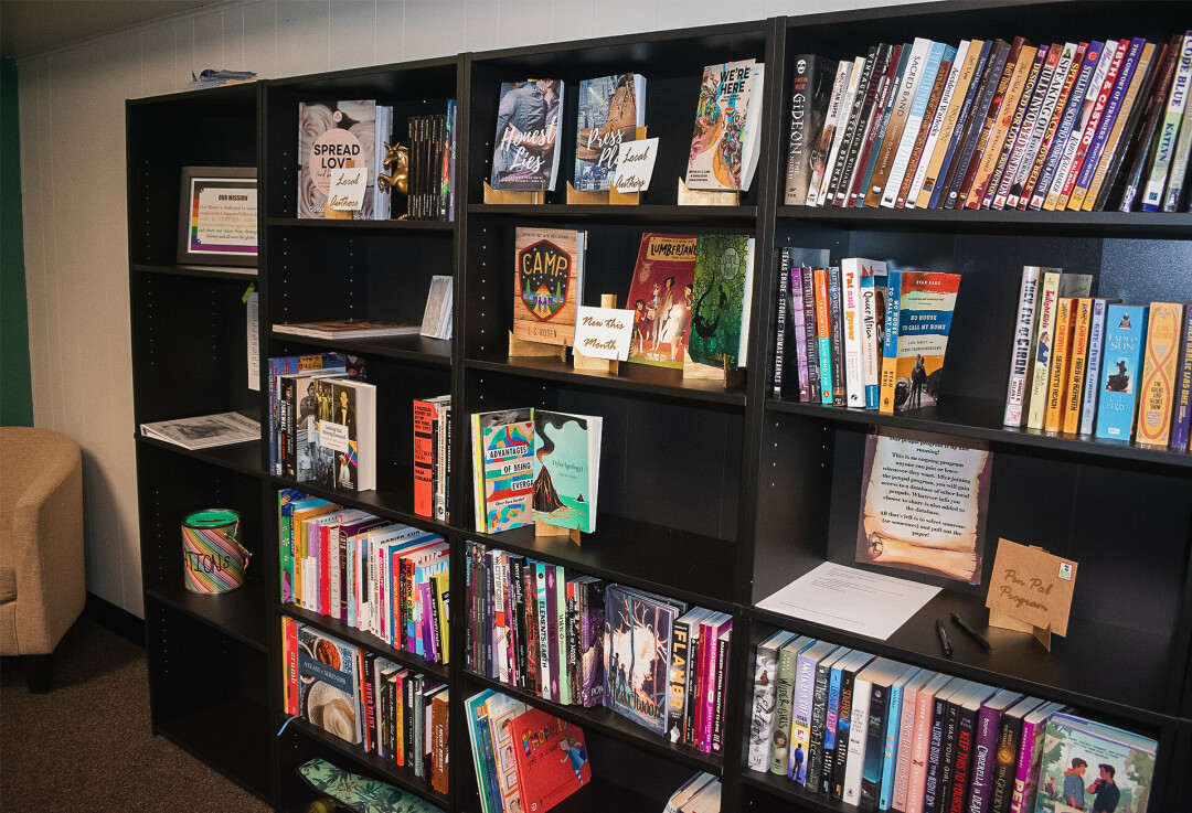 FOR ANY AND EVERY BOOKWORM. Did you know the Valley's LGBTQ+ Center has a library, with all authors part of the LGBTQ+ communtiy?