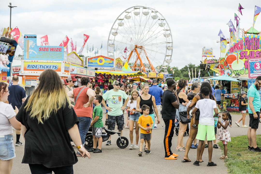 FUN RUN FOR A GOOD CAUSE. The Chippewa Falls YMCA and Northern Wisconsin State Fair are teaming up to offer the first-time Ferris Wheel 5K event to fundraise for a hefty fairgrounds barn replacement project.