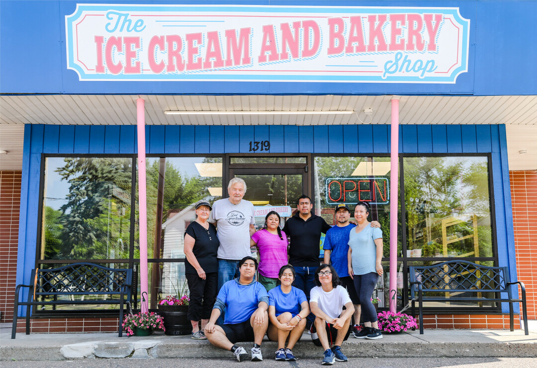 FAMILY TIES. The Ice Cream and Bakery Shop located at the former Sue's Bakeshop space, 1319 Birch St., Eau Claire, is a beautiful example of community families coming together.