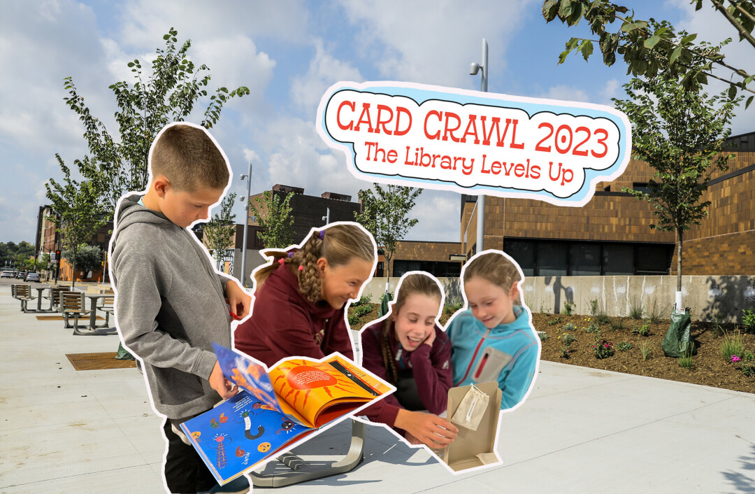 FIRST-TIMER! The L.E. Phillips Memorial Public Library is holding the inaugural Card Crawl event at the end of September. 