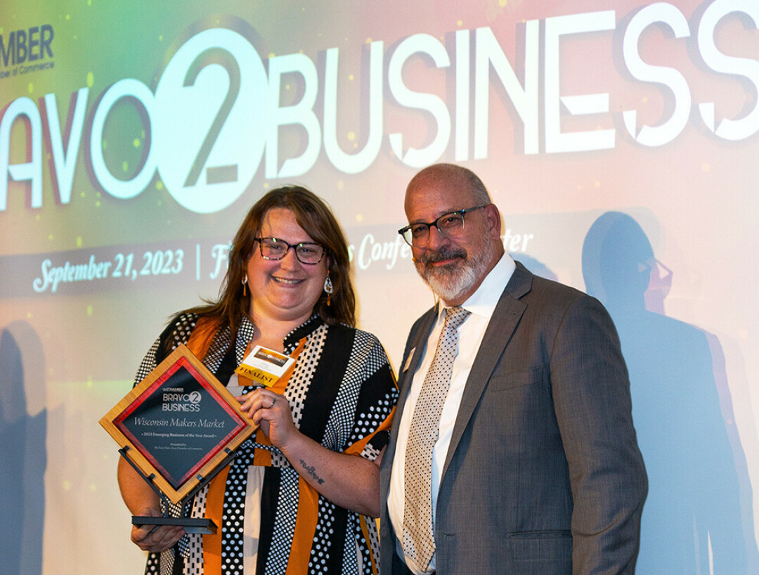 TIME TO CELEBRATE! Winners of this year's Bravo to Business were announced on Sept. 21 across five categories. (Photo via Eau Claire Chamber of Commerce)