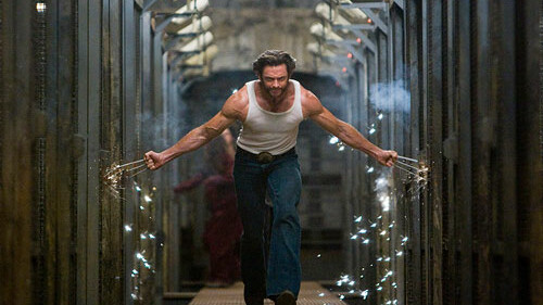 Wolverine can't wait to get to the theatre!