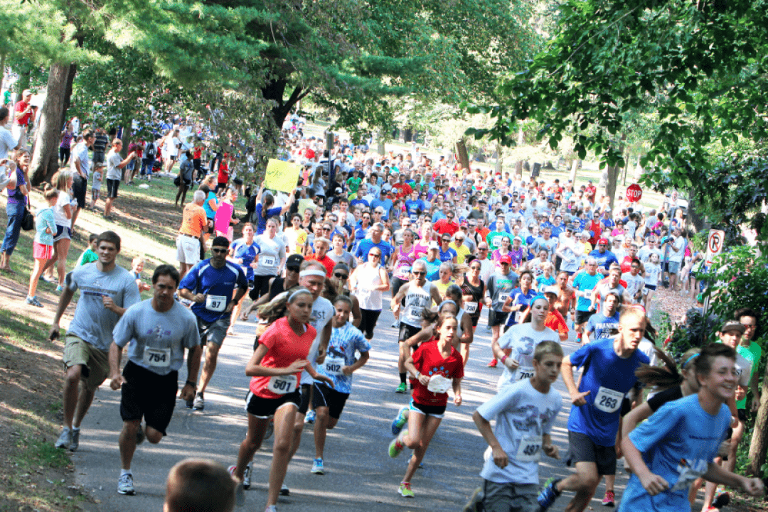 A SHOT AT GLORY. The Buckshot Run, held each Labor Day weekend in Carson Park, is one of scores of special events that require city approval every year.