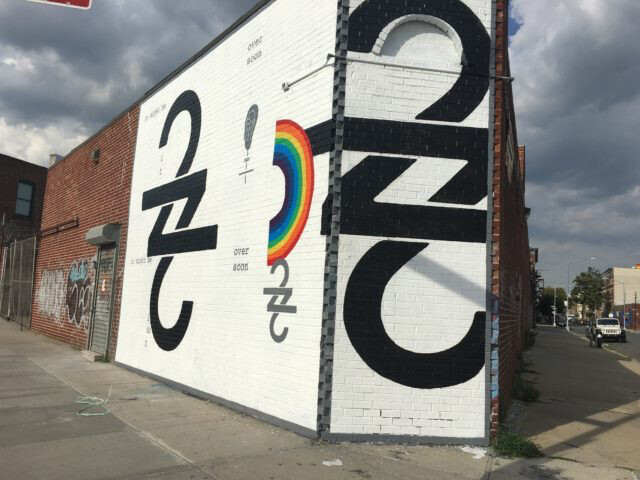 Mural in Greenpoint, Brooklyn via Reddit