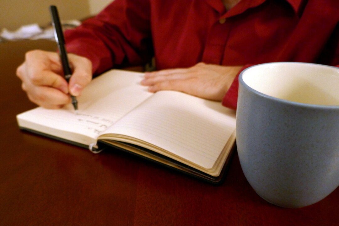 Journaling can help organize your life
